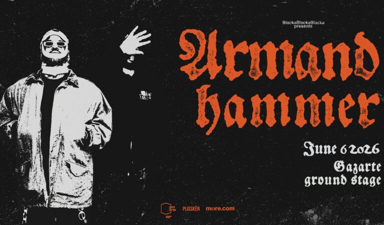 Οι Armand Hammer (US) ζωντανά στην Αθήνα 6/6
