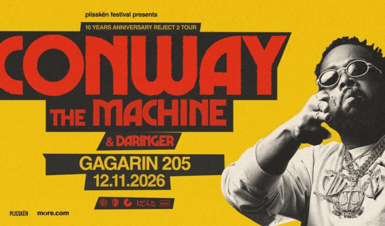 Ο Conway The Machine (US) ζωντανά στην Αθήνα 12/11